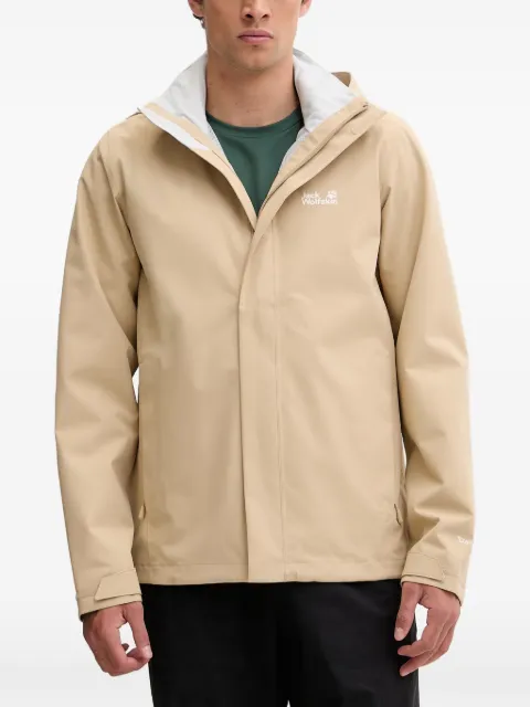 JACK WOLFSKIN Trailtime logo-print hooded performance jacket