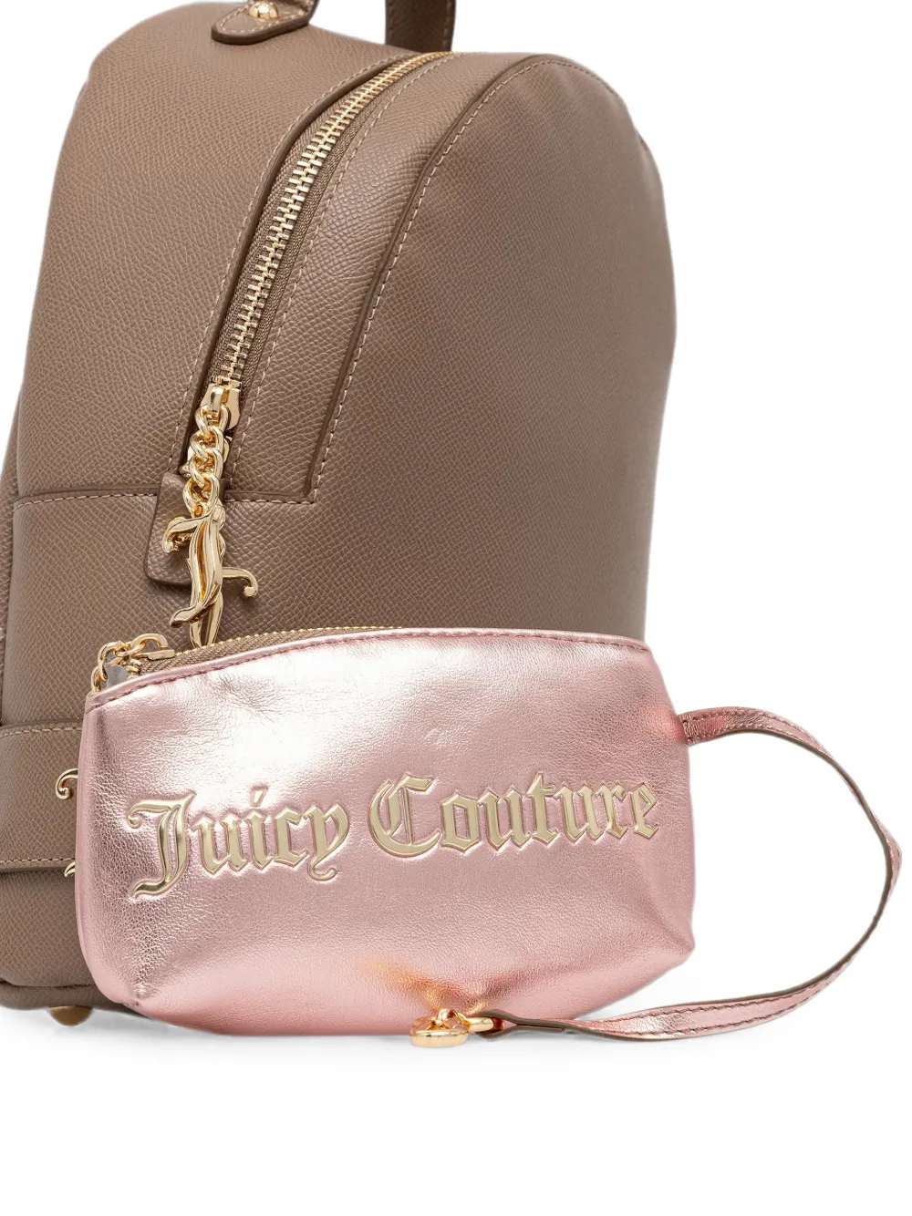 Juicy Couture Jasmine rugzak met logoplakkaat Bruin