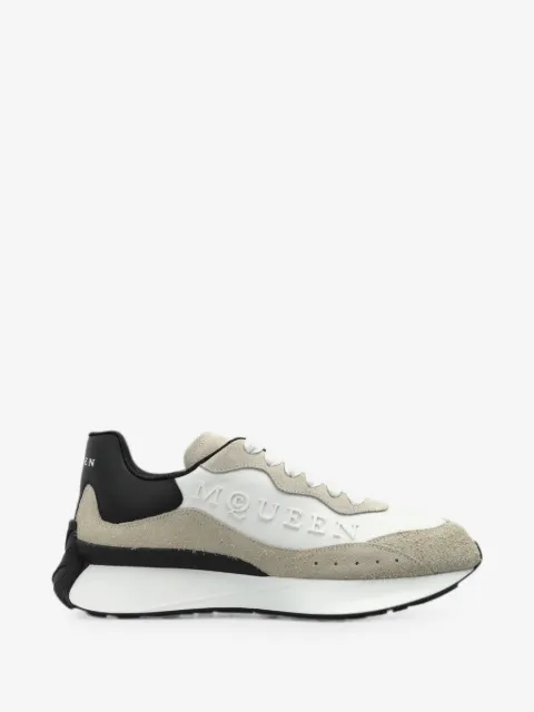 Alexander McQueen logo-embossed panelled sneakers