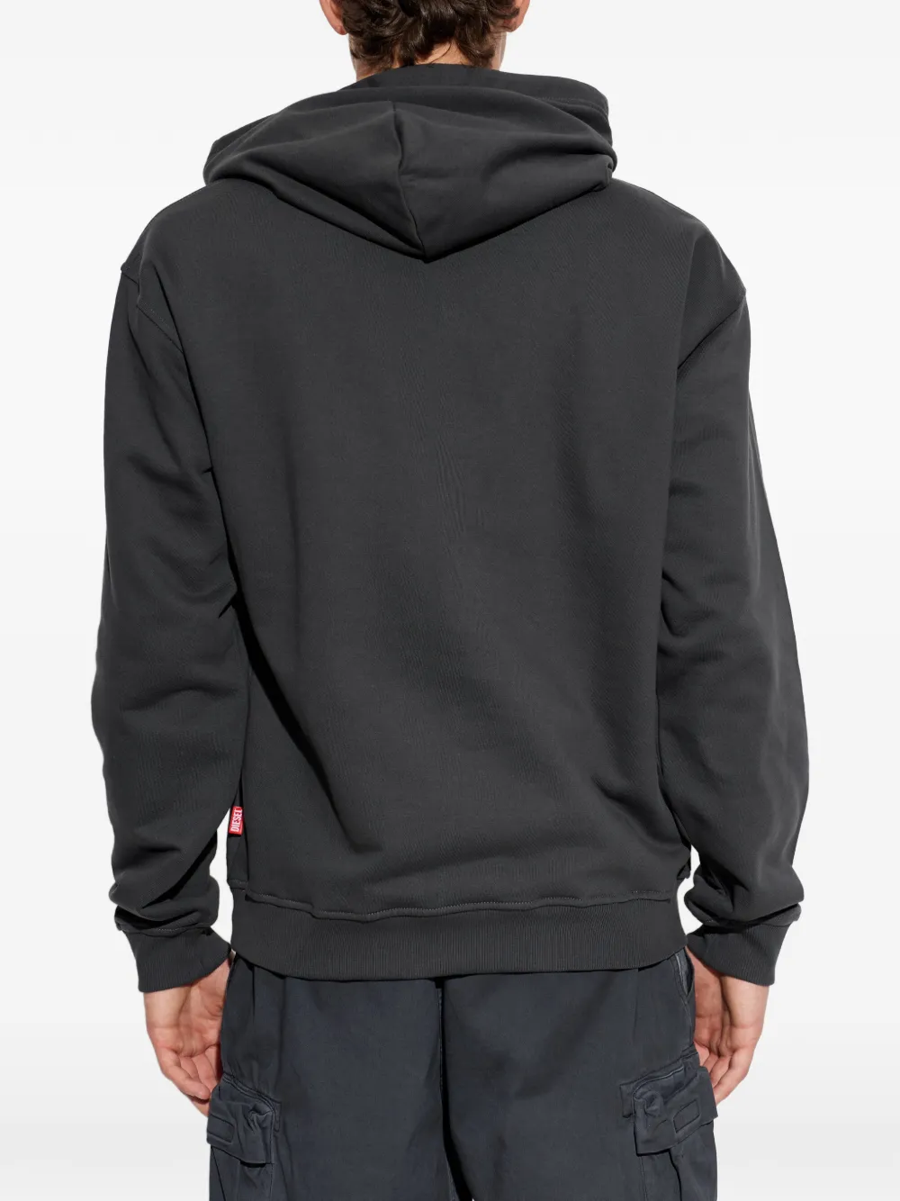 Diesel Hoodie met print Grijs