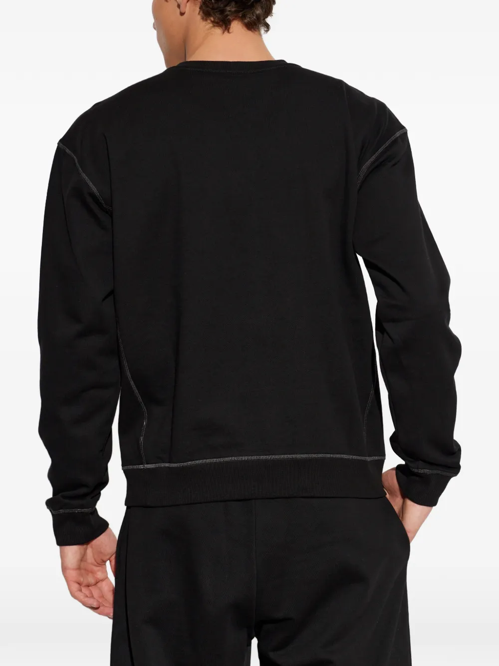 Diesel Trui met ronde hals Zwart