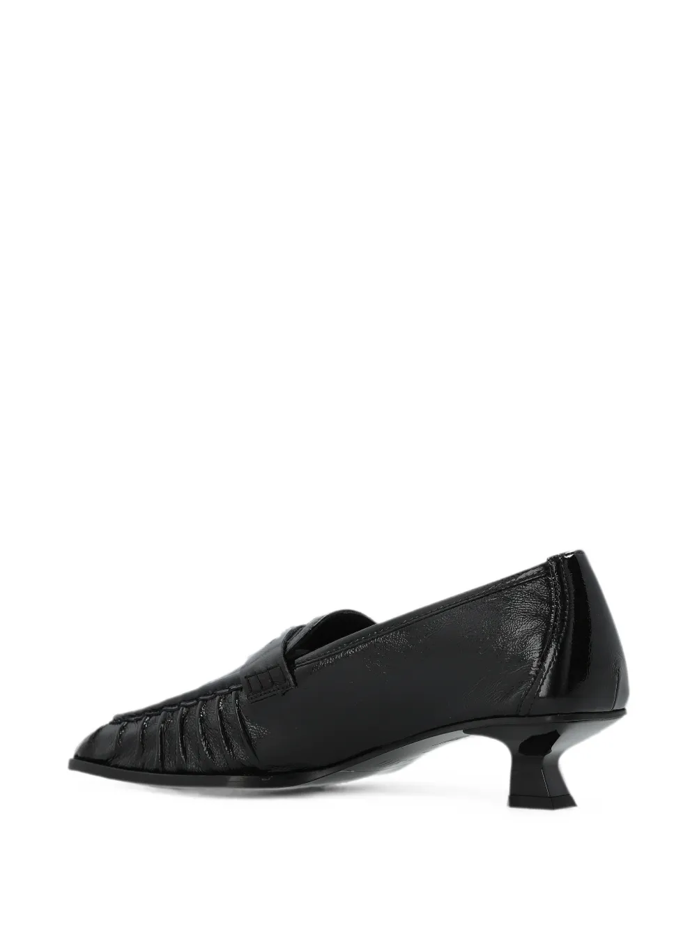 Diesel D-Amber lakleren pumps Zwart