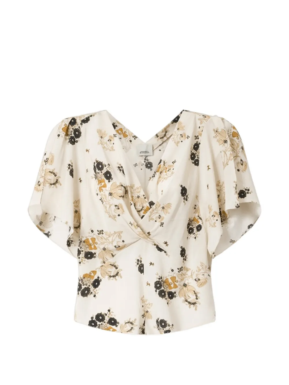 ISABEL MARANT Faljane top - Toni neutri