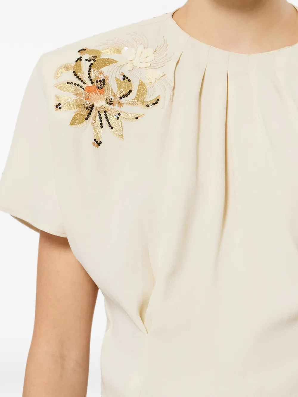 ISABEL MARANT Sakine top Beige