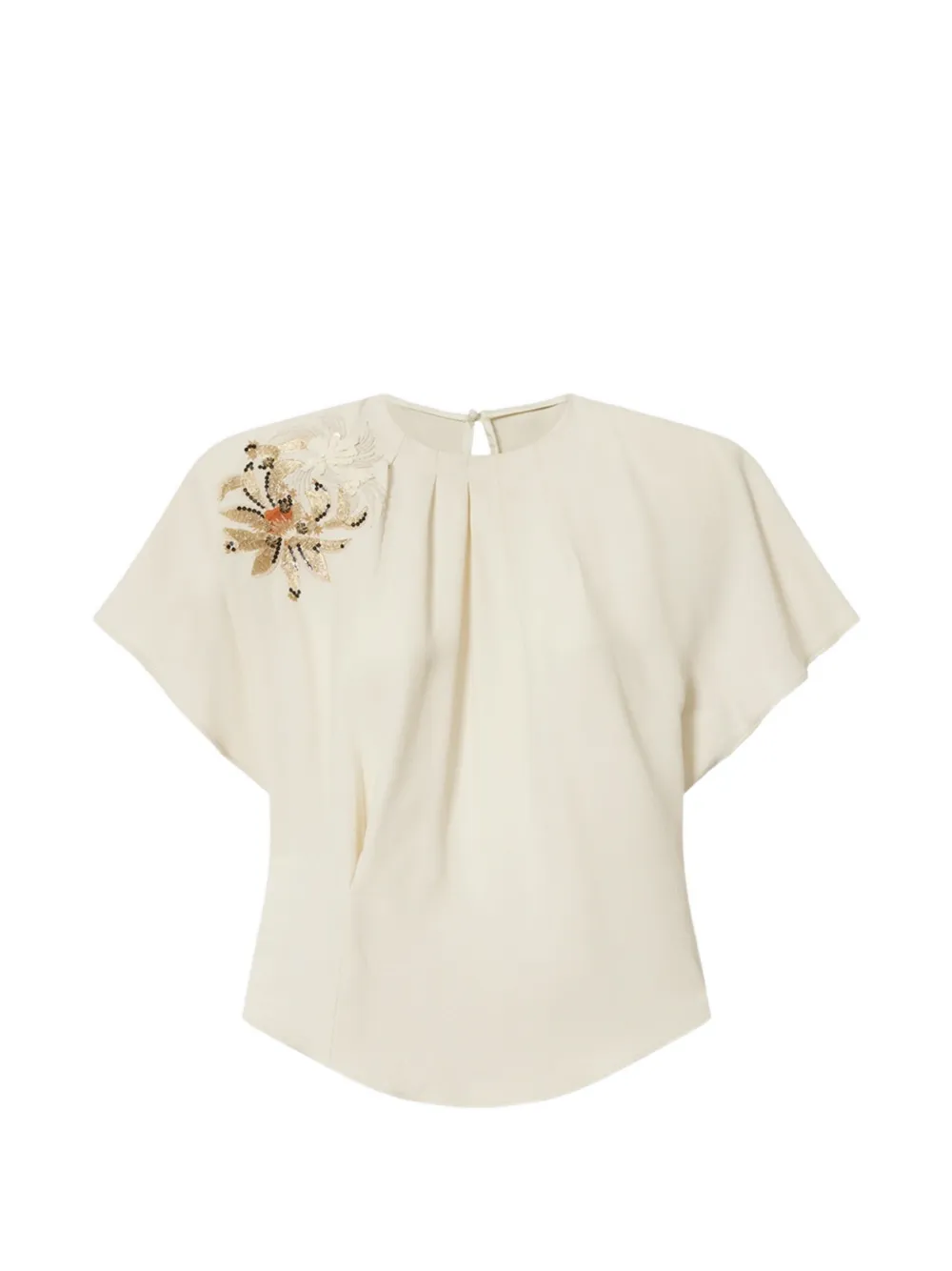 ISABEL MARANT Sakine top - Neutrals