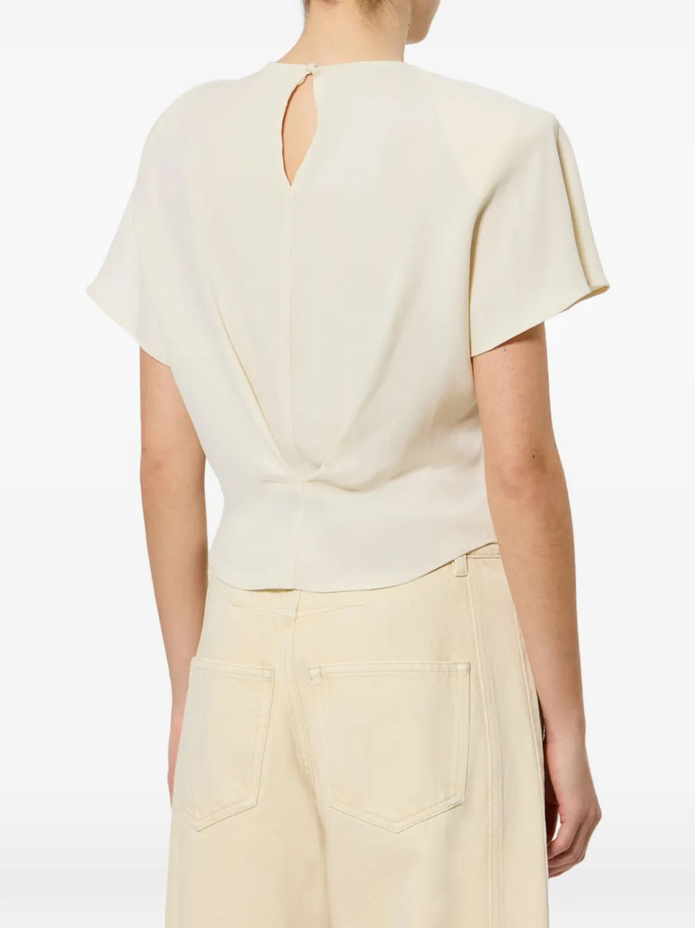 ISABEL MARANT Sakine top Beige