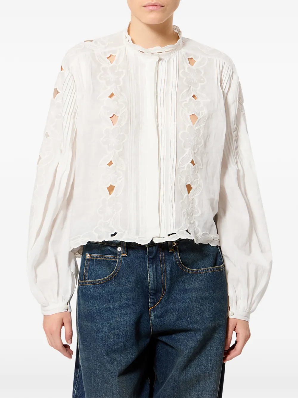ISABEL MARANT Rubra top Wit