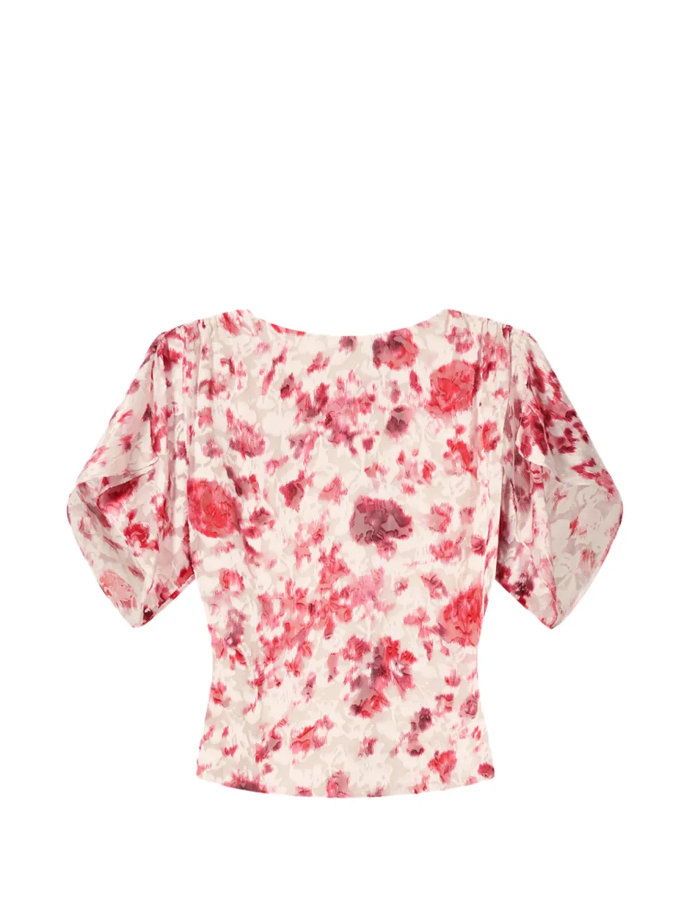 ISABEL MARANT Blouse met bloemenpatroon Beige