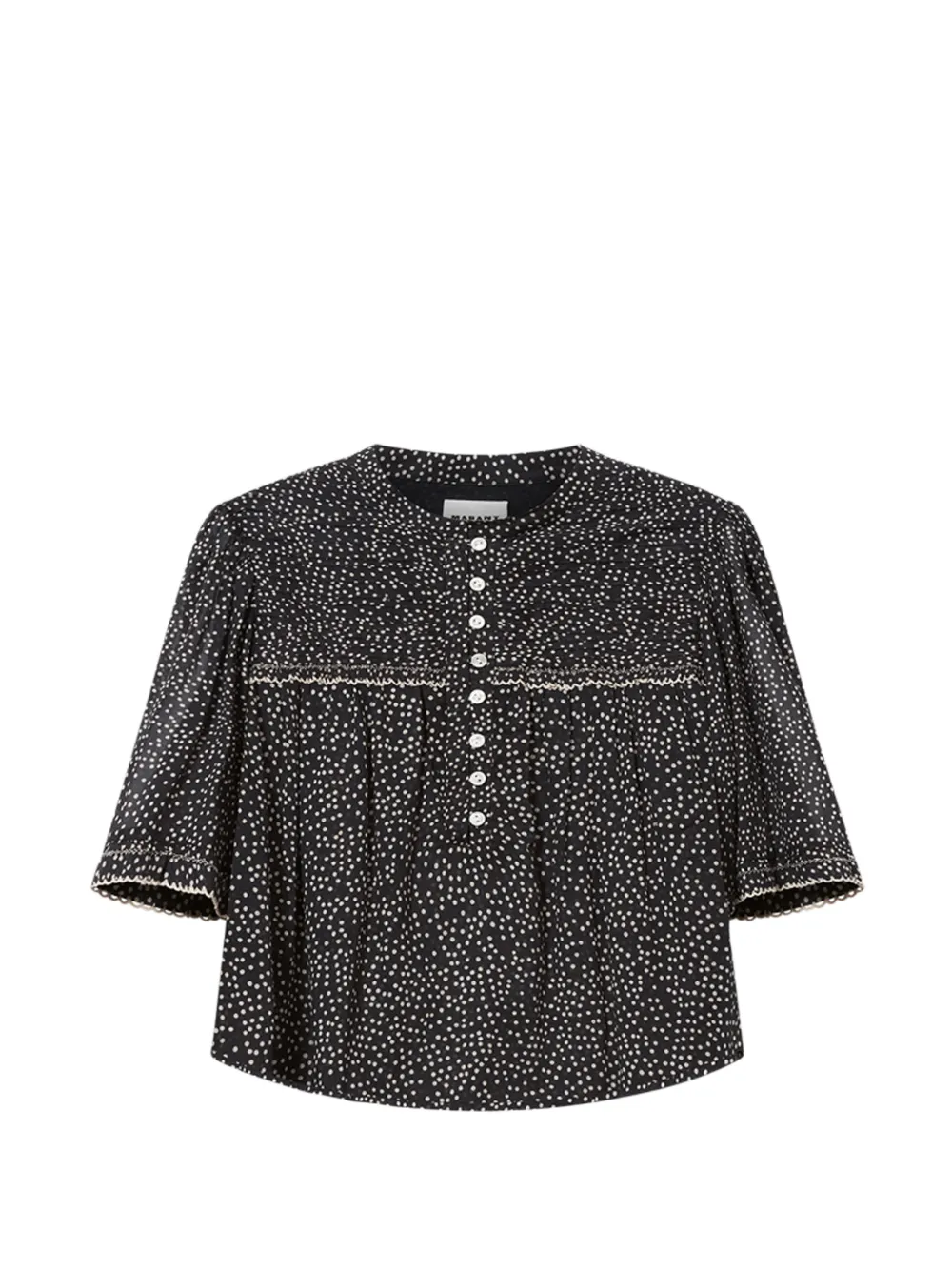 MARANT ÉTOILE Top Douna - Nero