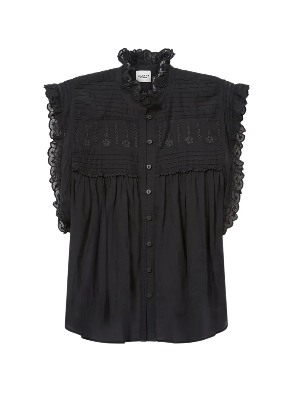 MARANT ÉTOILE Dersia top - Nero