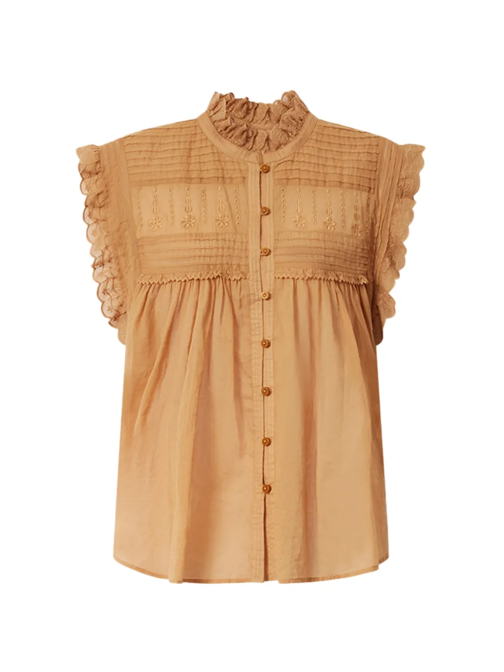 MARANT ÉTOILE Dersia top - Orange
