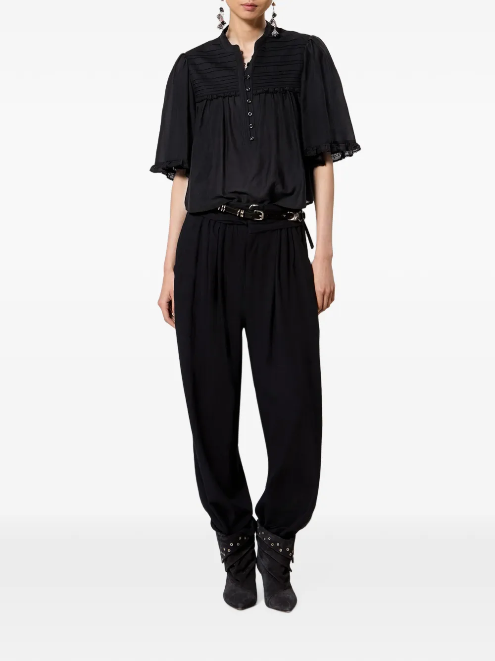 MARANT ÉTOILE Douna top - Nero