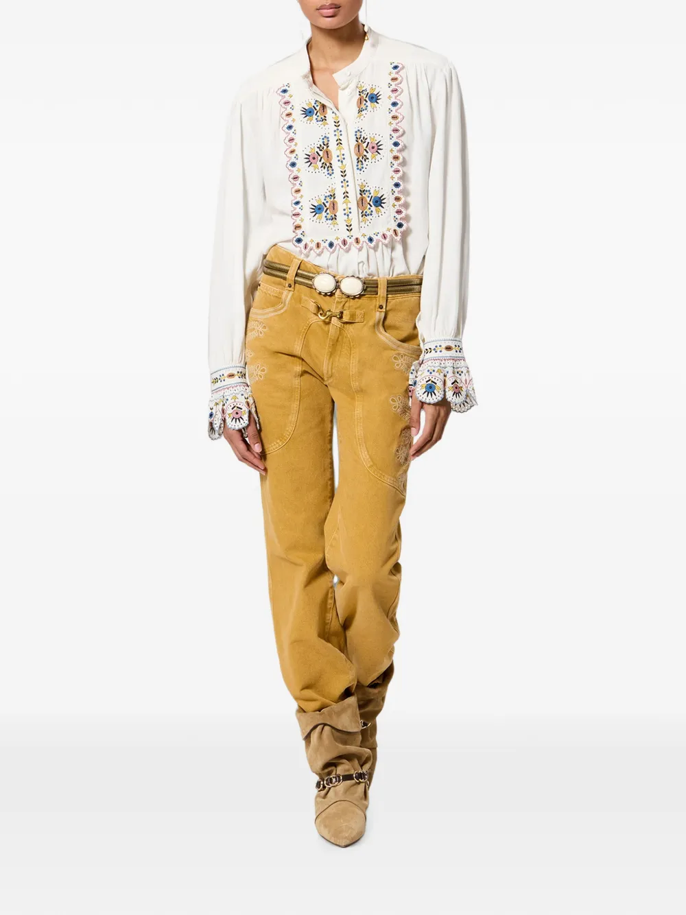 MARANT ÉTOILE Monique top Wit
