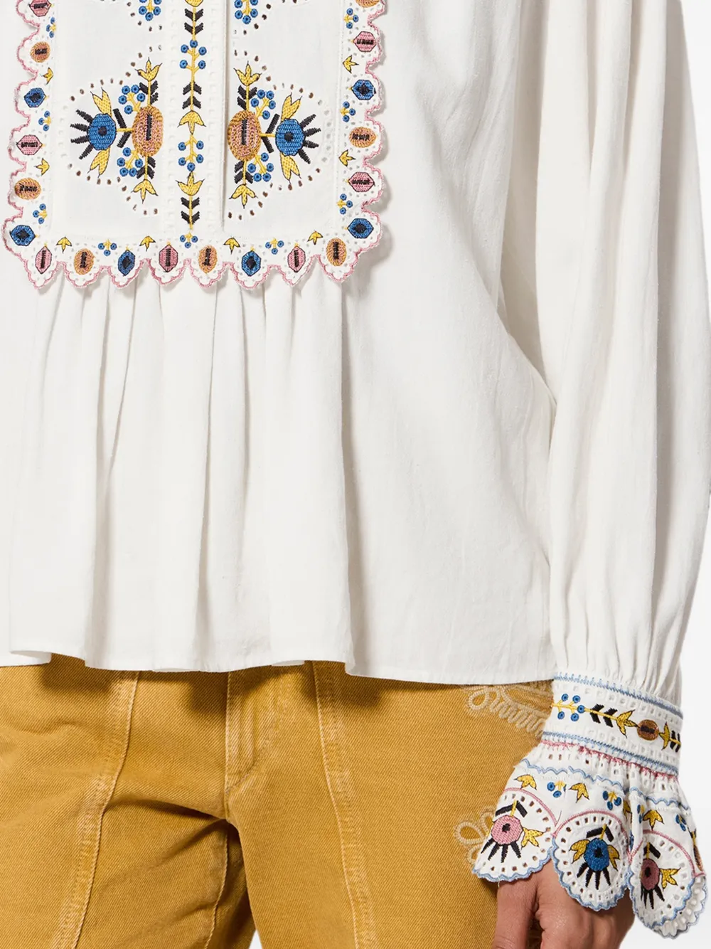 MARANT ÉTOILE Monique top Wit