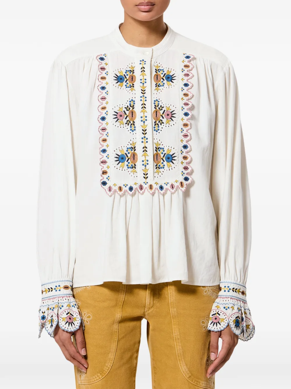 MARANT ÉTOILE Monique top Wit
