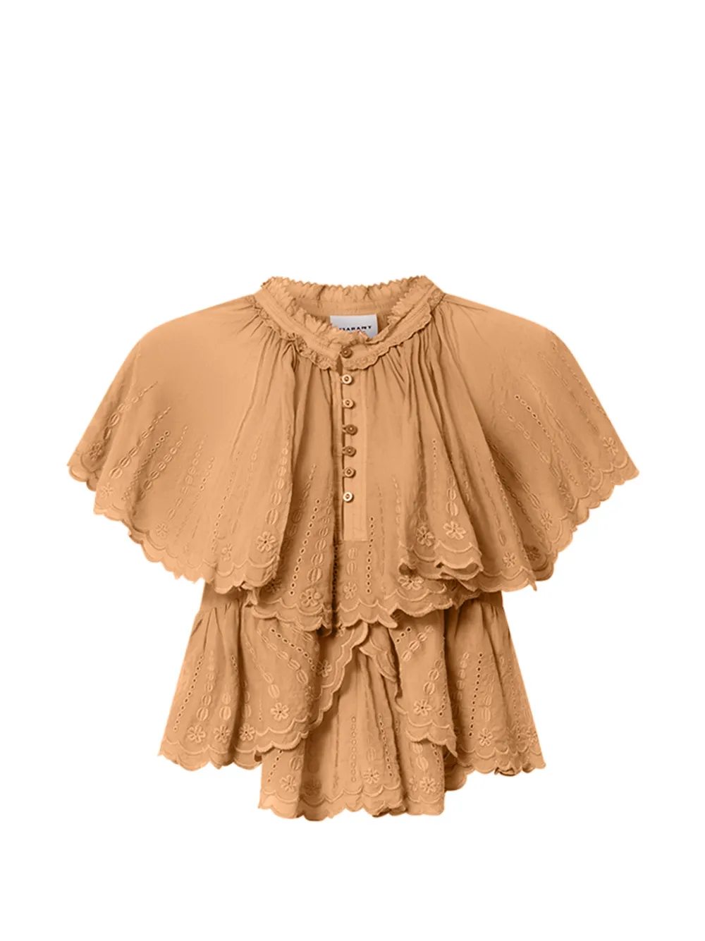 MARANT ÉTOILE Lorna top - Brown