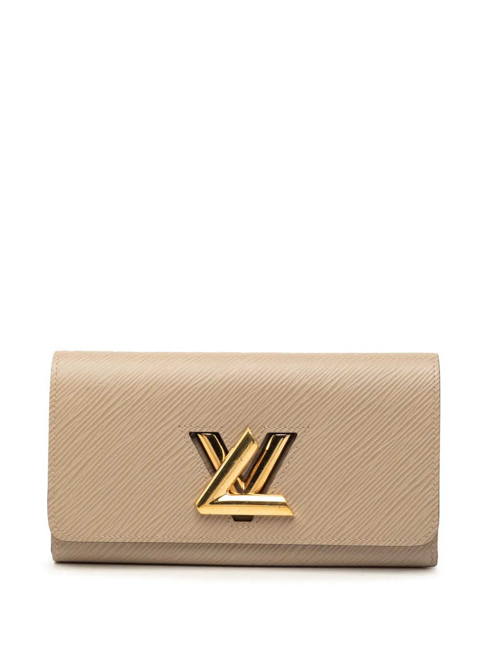 Louis Vuitton Pre-Owned 2019 Epi Twist Wallet long wallets - Nude