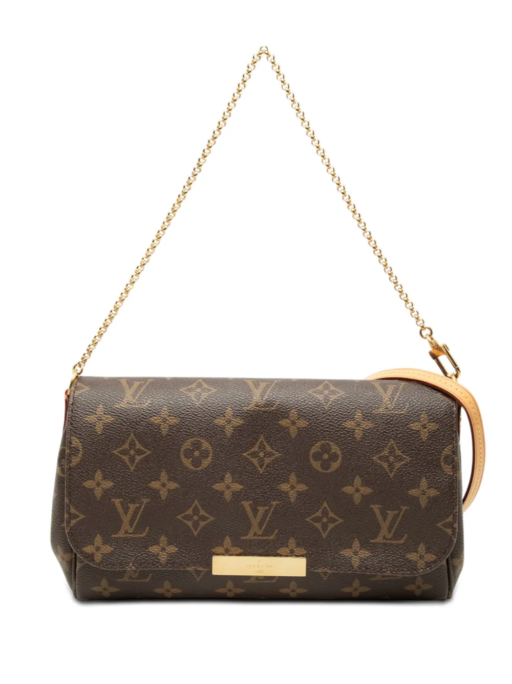 Louis Vuitton Pre-Owned 2016 Monogram Favorite PM satchel - Marrone