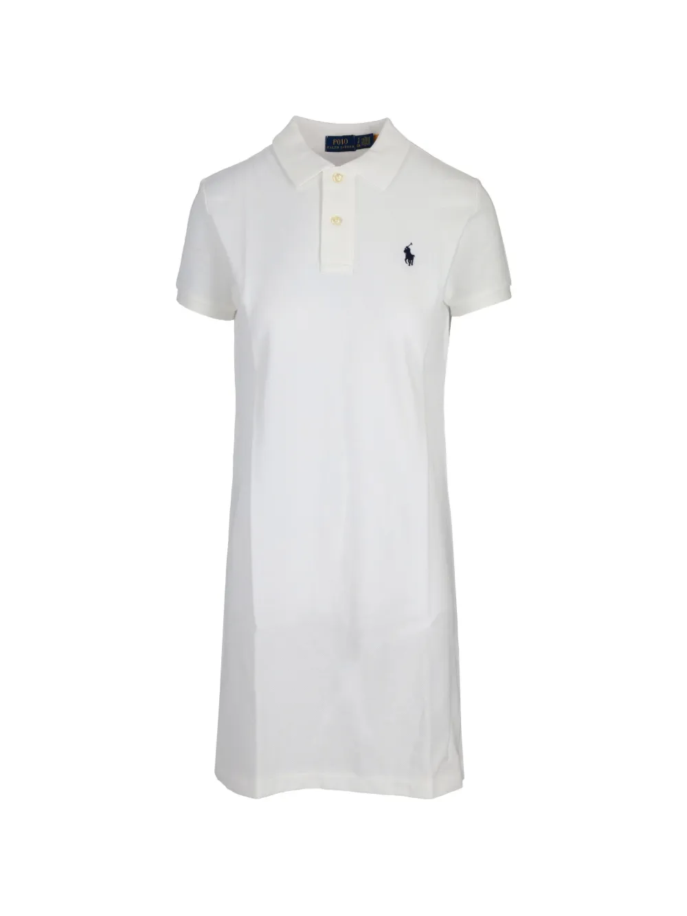 Polo Ralph Lauren cotton mesh mini dress - Bianco
