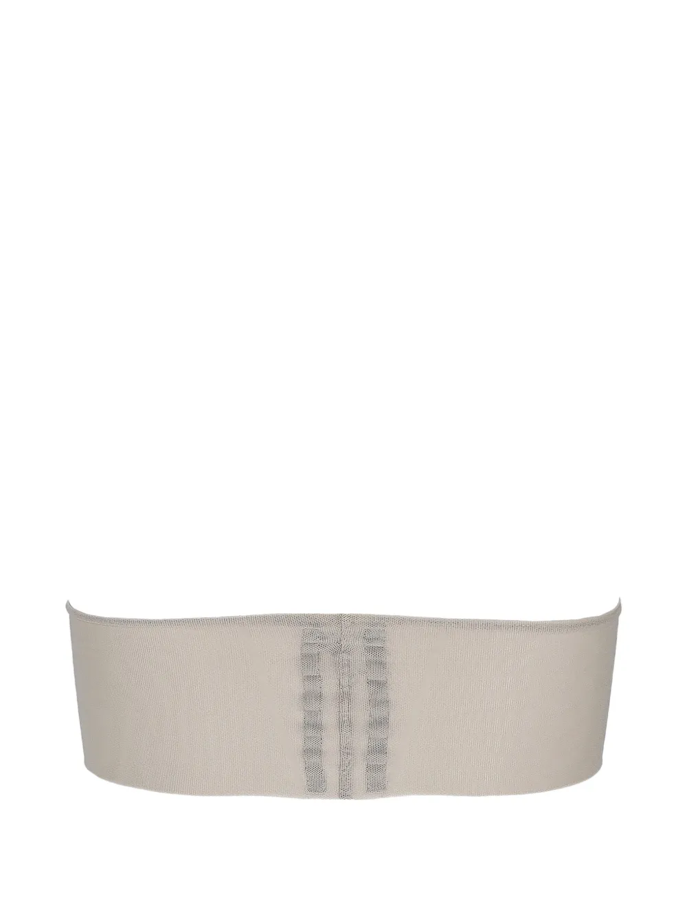 Rick Owens sheer-finish bandeau top - Toni neutri