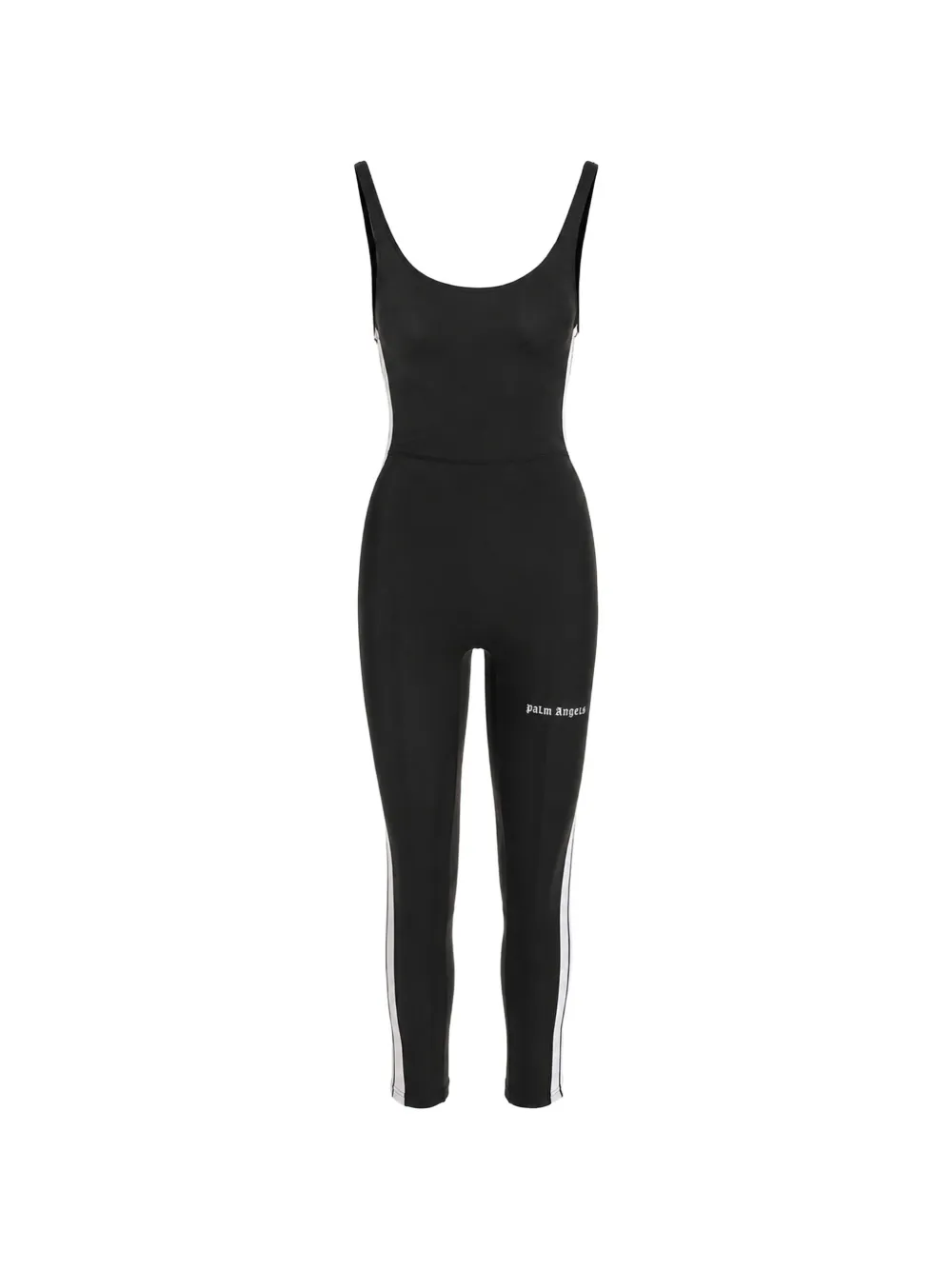 Palm Angels logo active track jumpsuit - Schwarz