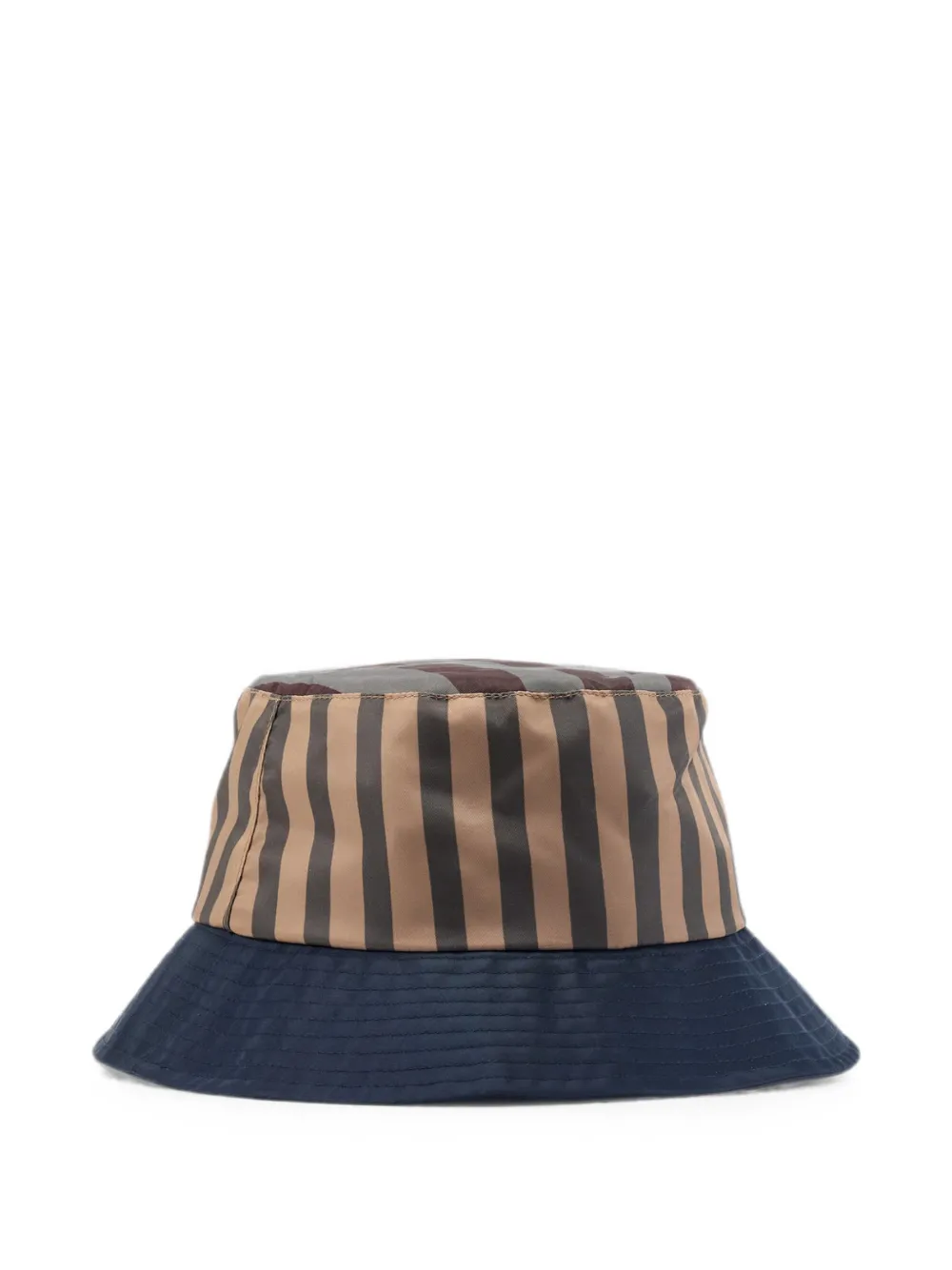  Paul Smith Sombrero De Pescador A Rayas - Marrón 