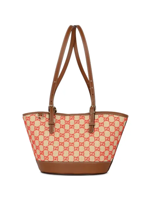 Gucci small velvet GG-motif tote bag
