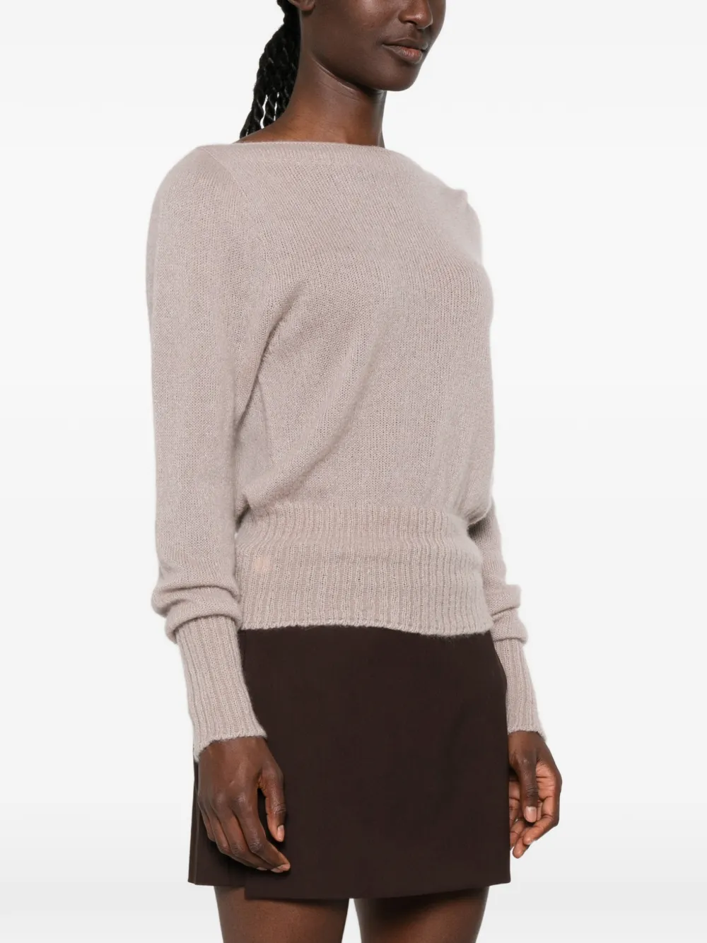 TOM FORD Trui met boothals Beige