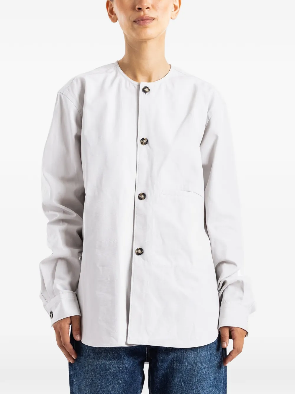Sofie D'hoore Long-sleeve Shirt In Grey