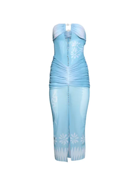 Di Petsa Siren ruched-detail dress