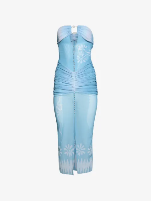 Di Petsa Siren ruched-detail dress