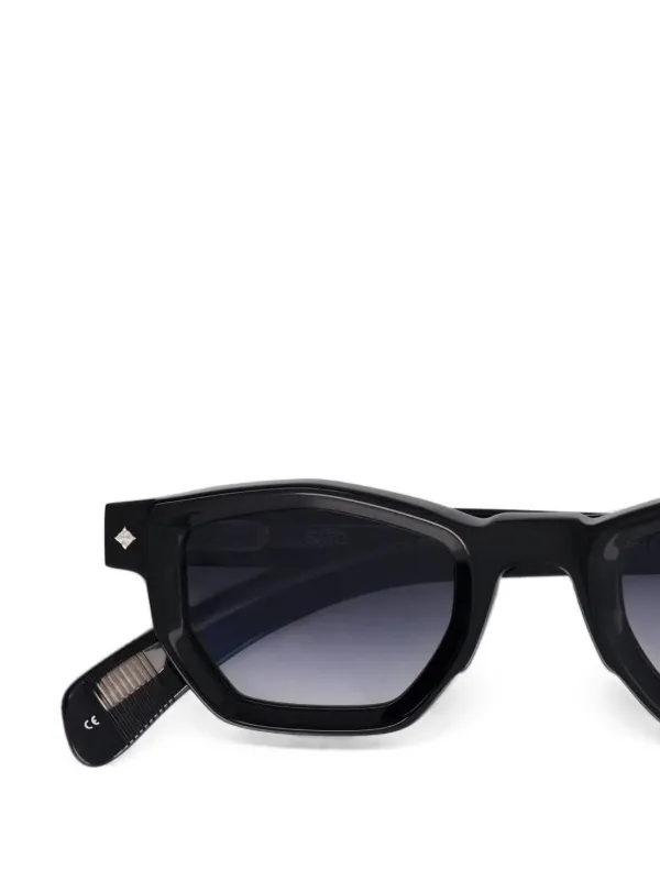 Sato Eyewear La Superba geometric-frame Sunglasses | Black | FARFETCH