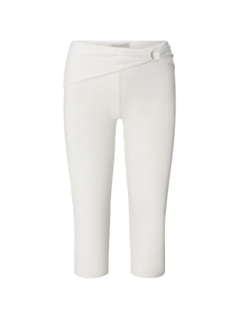 FRAME The Casino Capri ring-detail trousers