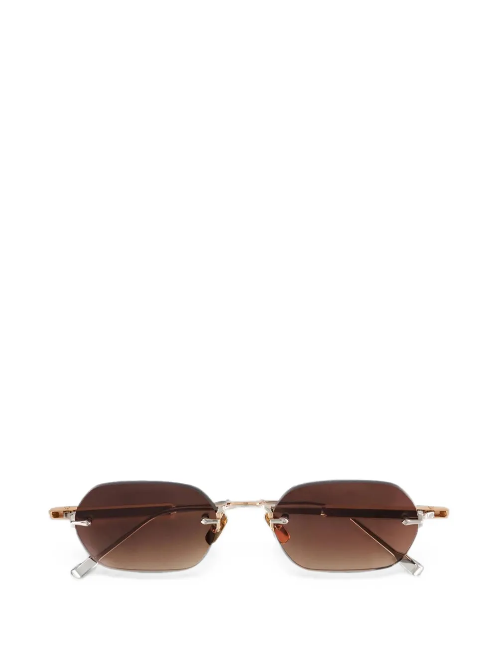 Sato Eyewear Terebellum IV geometric-frame sunglasses - Oro