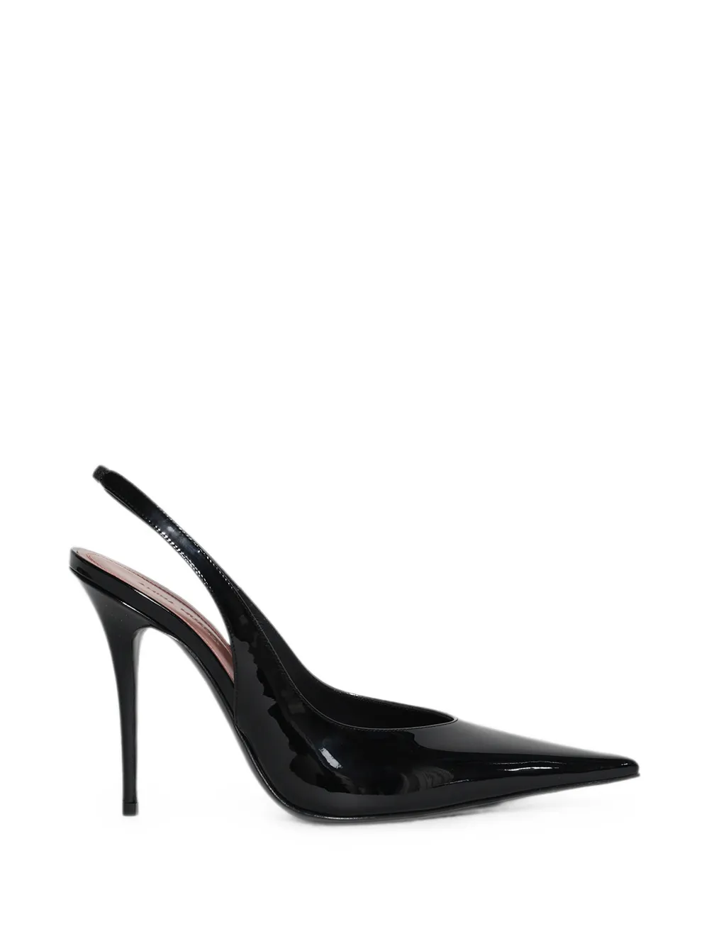 Amina Muaddi Anok slingback pumps Zwart