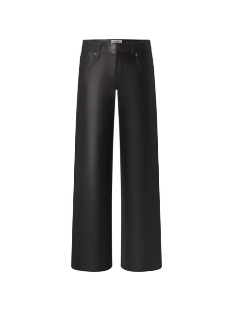 FRAME pantalones Leo de piel