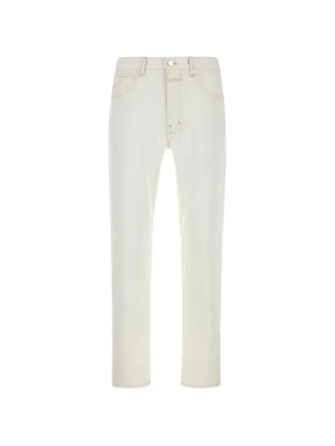 Closed logo-patch straight jeans