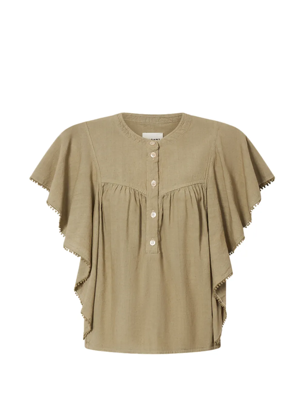 MARANT ÉTOILE Top Marlie - Verde