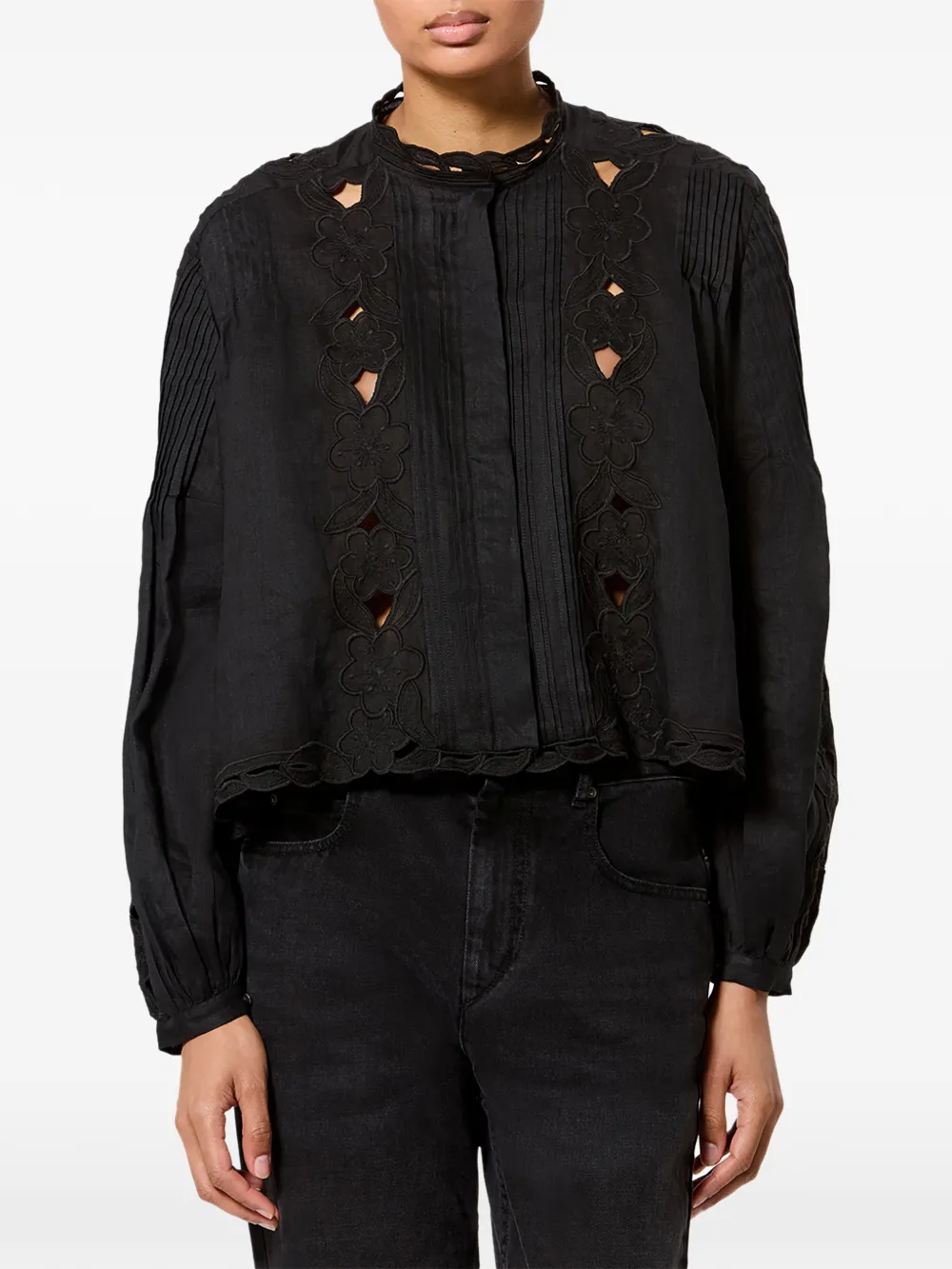 ISABEL MARANT Rubra top Zwart