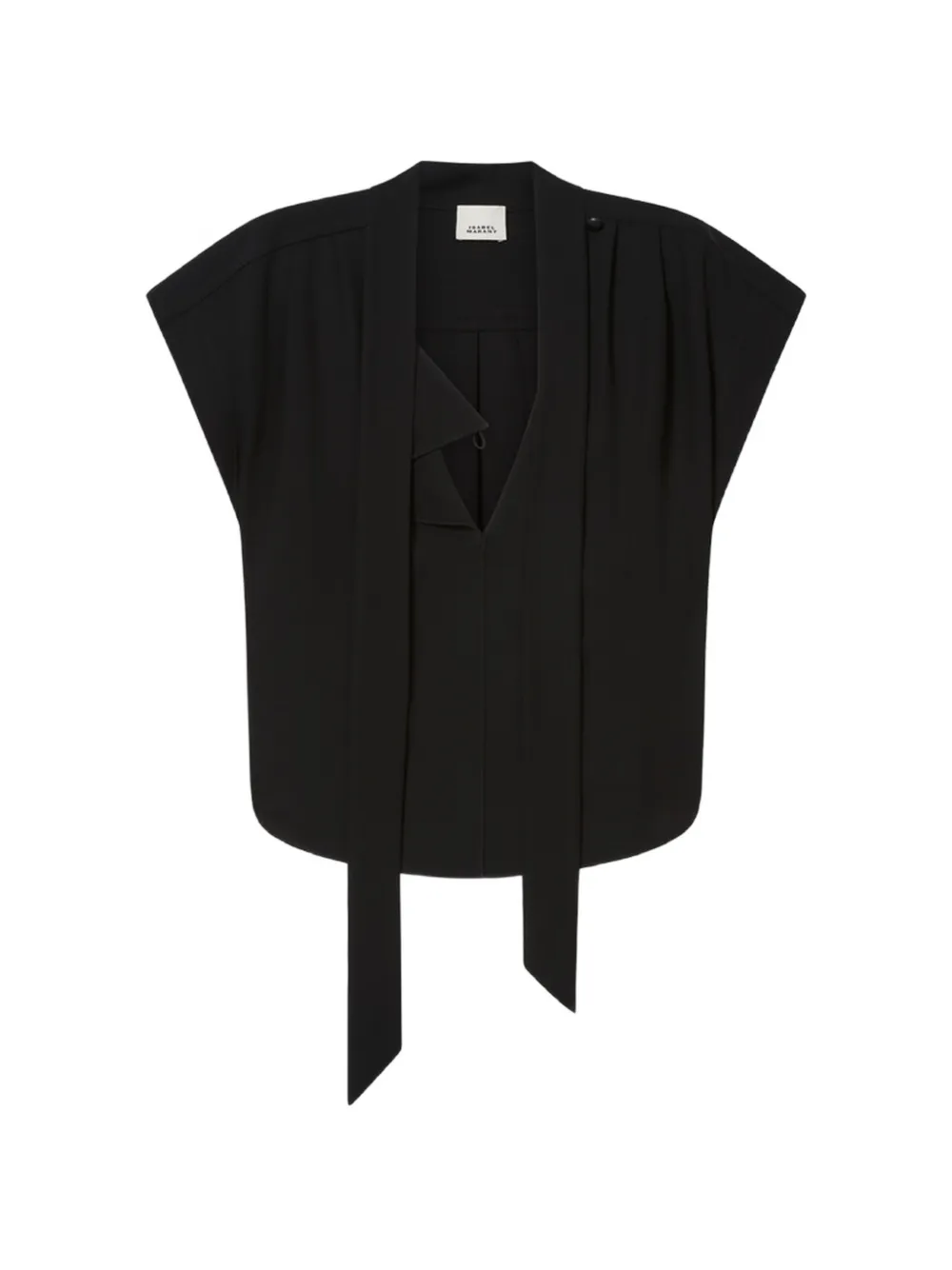 ISABEL MARANT Selene top - Nero