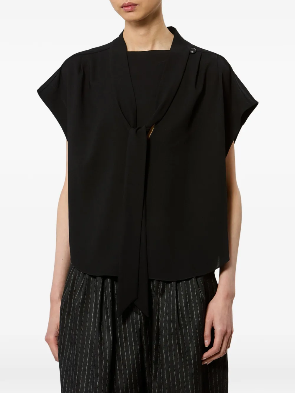 ISABEL MARANT Selene top Zwart