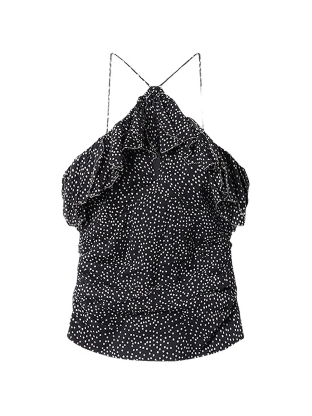 MARANT ÉTOILE Djimia top - Nero