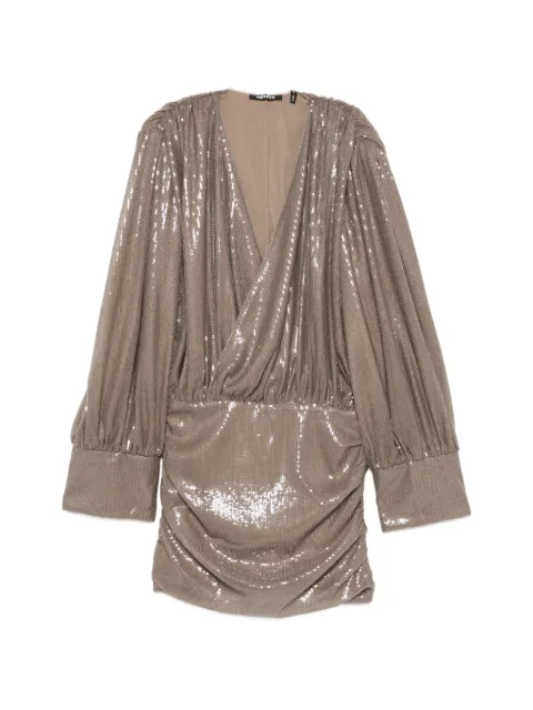 ROTATE BIRGER CHRISTENSEN vestido corto bordado con lentejuelas