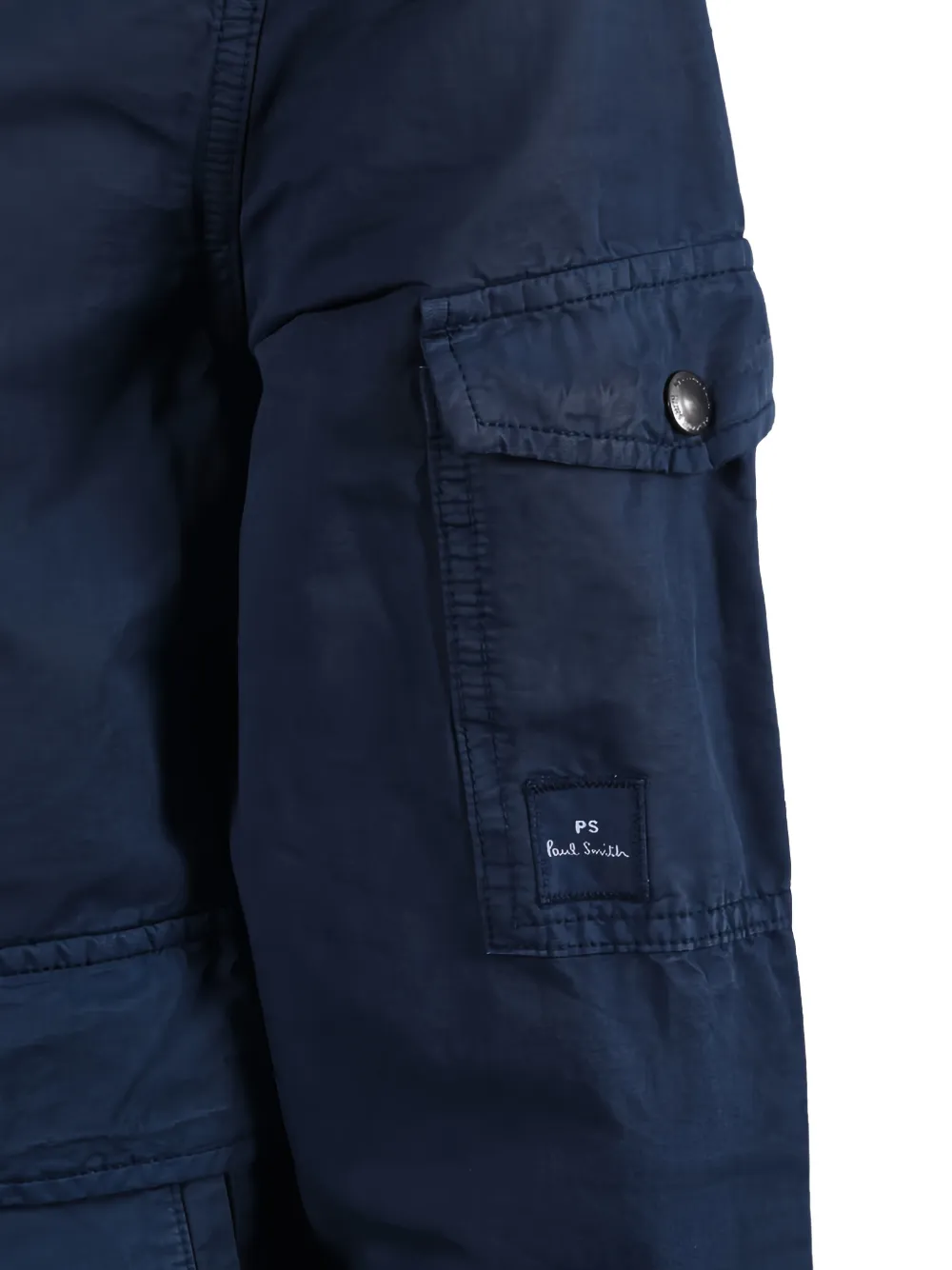 Paul Smith Shirtjack met meerdere zakken Blauw