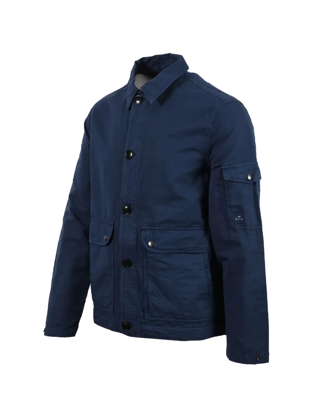Paul Smith Shirtjack met meerdere zakken Blauw