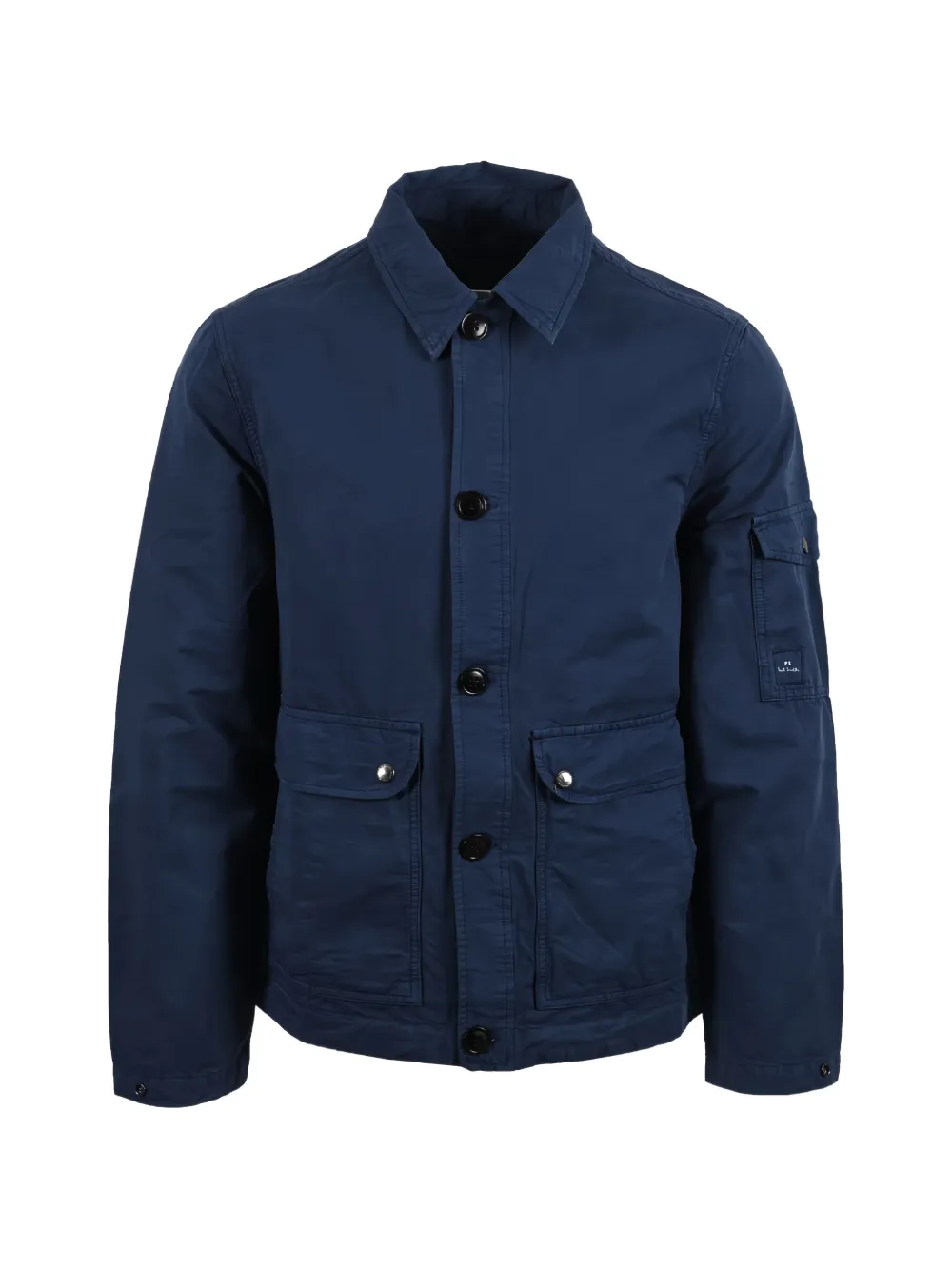 Paul Smith multi-pocket shirt jacket - Blu