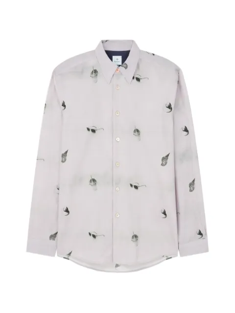 Paul Smith graphic-print long-sleeve shirt