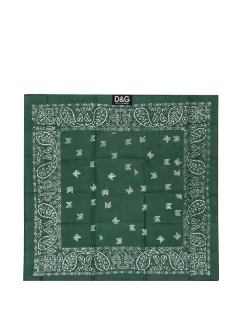 Dolce & Gabbana pañuelo con motivo de cachemira