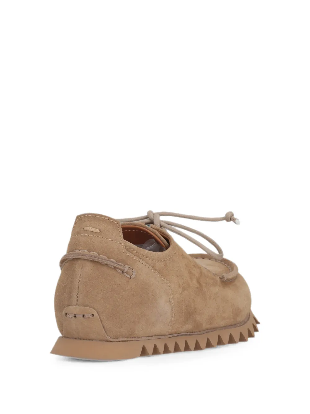 BEKK Fondo Vibram-sole lace-up loafers Beige