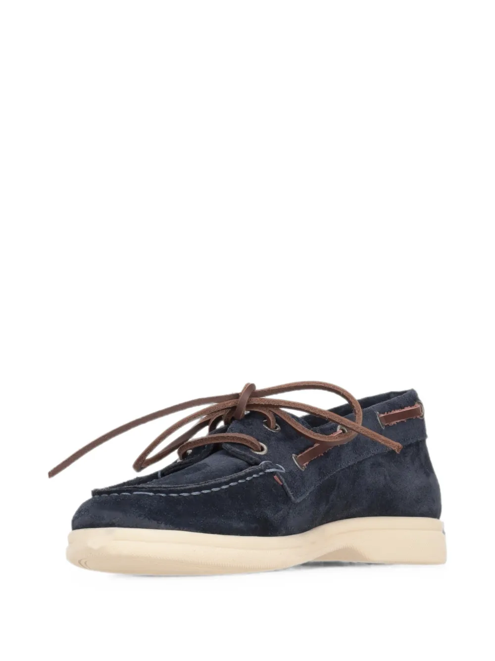 BEKK lace-up boat shoes Blauw